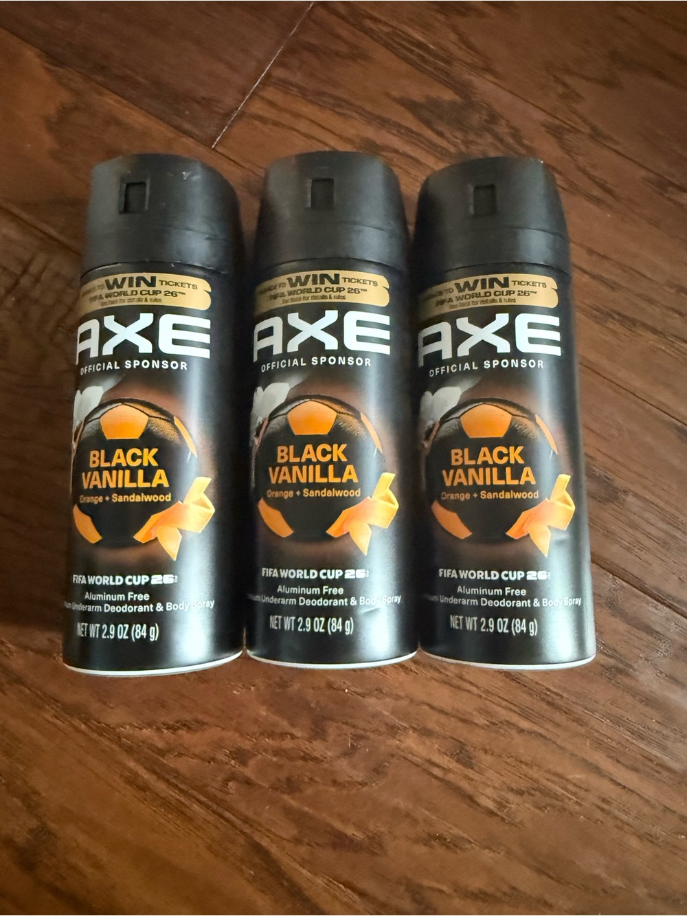 AXE spray deodorant